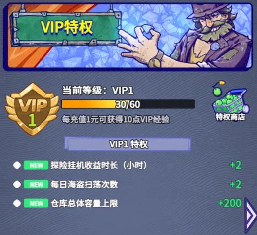 VIP 特权