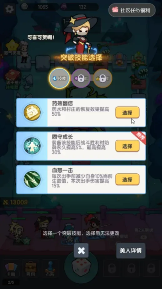 角色突破